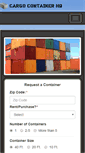 Mobile Screenshot of cargocontainerhq.com